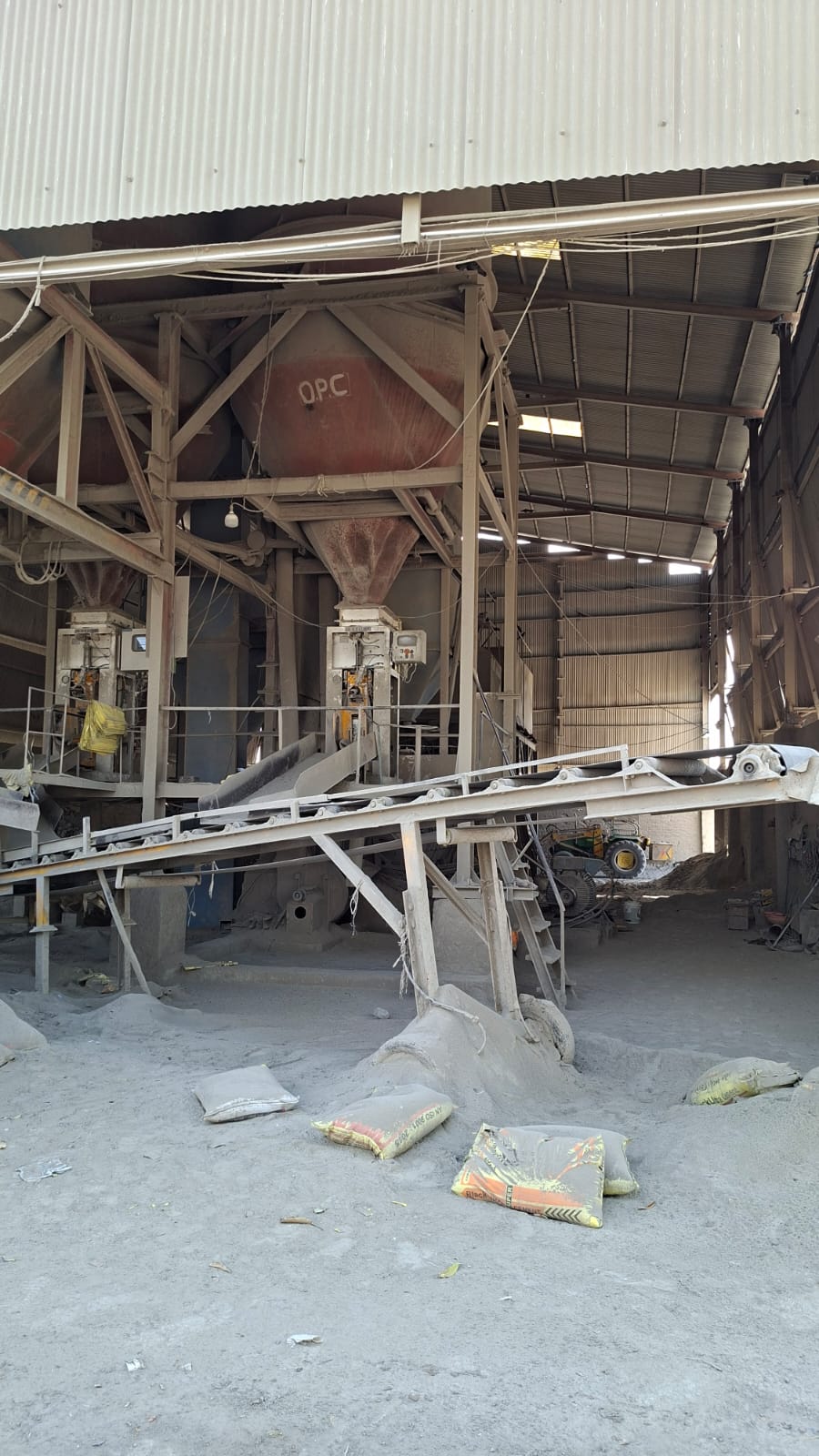 OPC Silo & Bagging Line — Taranga Manufacturing Unit